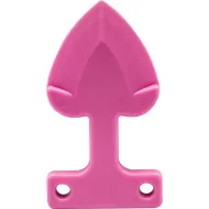 Heart Attack Self-defense Keychain Pink