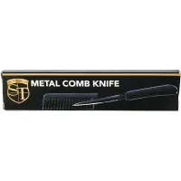 Black Color Comb Metal Knife