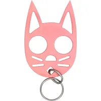 Cat Self-Defense Keychain Pink