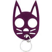 Cat Self-Defense Keychain Purple
