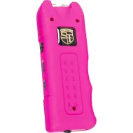 80,000,000 volt MultiGuard Stun Gun Alarm and Flashlight with Built in Charger Pink