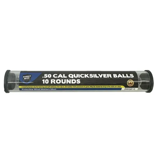 Streetwise .50 Cal Quicksilver Balls 10 Rounds
