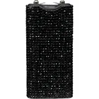 Rhinestun Keychain Stun Gun Black