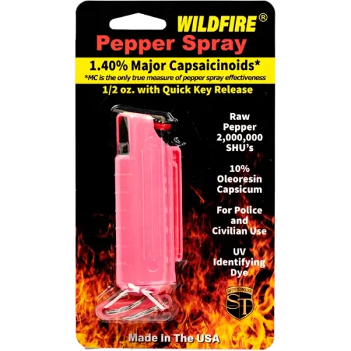 Wildfire 1/2 oz Pepper Spray Pink